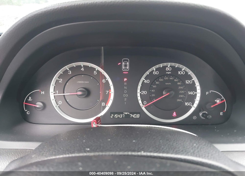 2009 HONDA ACCORD 2.4 LX-P VIN: 1HGCP26419A047903