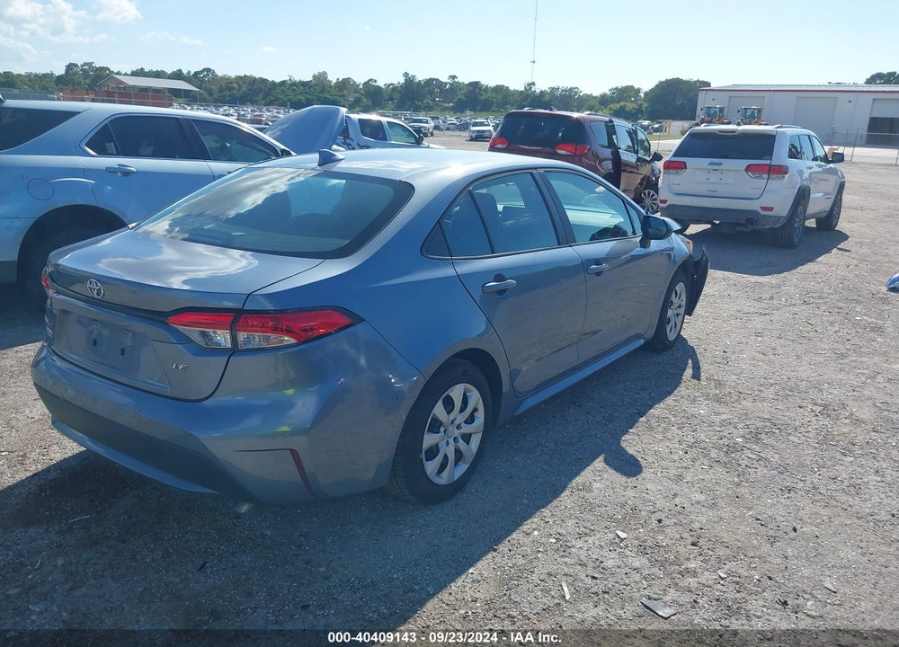 2022 TOYOTA COROLLA LE VIN: 5YFEPMAE6NP361233