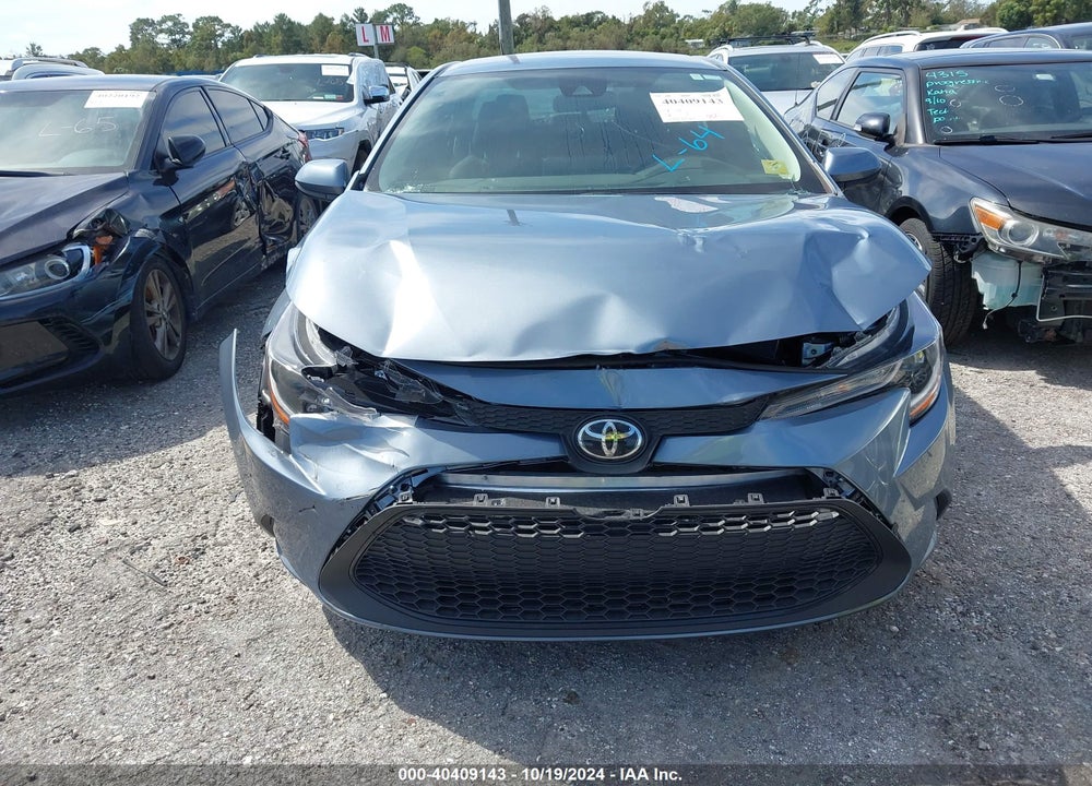 2022 TOYOTA COROLLA LE VIN: 5YFEPMAE6NP361233