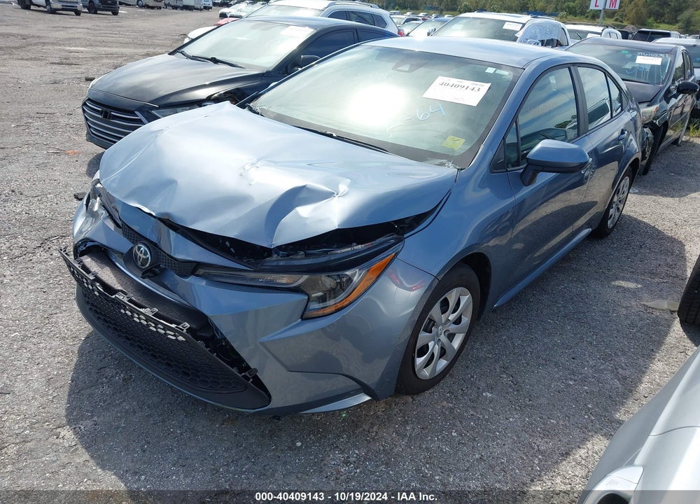2022 TOYOTA COROLLA LE VIN: 5YFEPMAE6NP361233