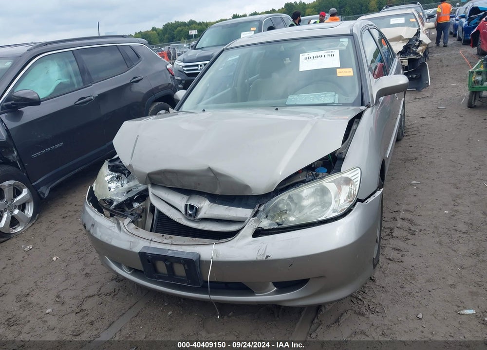 2004 HONDA CIVIC EX VIN: 2HGES267X4H610555