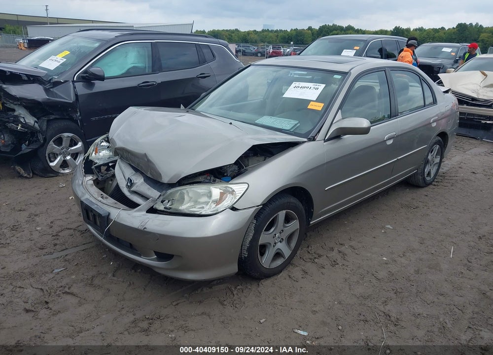 2004 HONDA CIVIC EX VIN: 2HGES267X4H610555