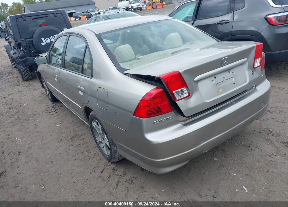 2004 HONDA CIVIC EX VIN: 2HGES267X4H610555