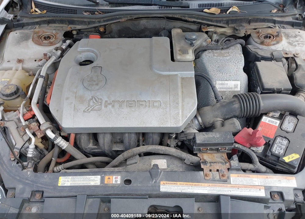2010 FORD FUSION HYBRID VIN: 3FADP0L38AR166955