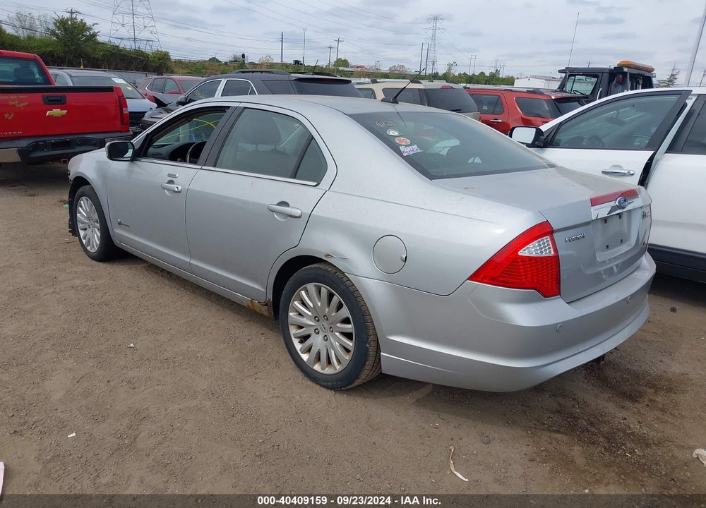 2010 FORD FUSION HYBRID VIN: 3FADP0L38AR166955