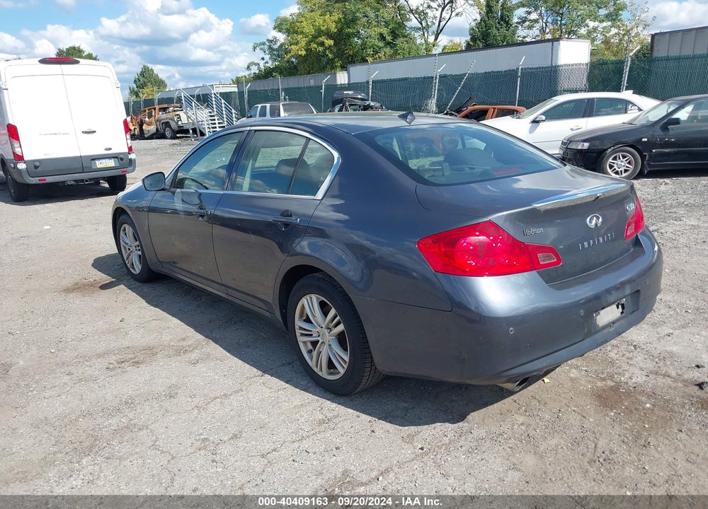 2010 INFINITI G37X VIN: JN1CV6AR0AM250611