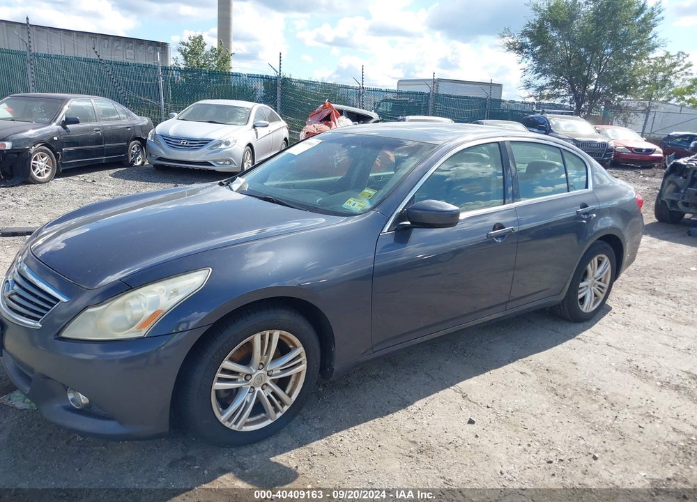 2010 INFINITI G37X VIN: JN1CV6AR0AM250611