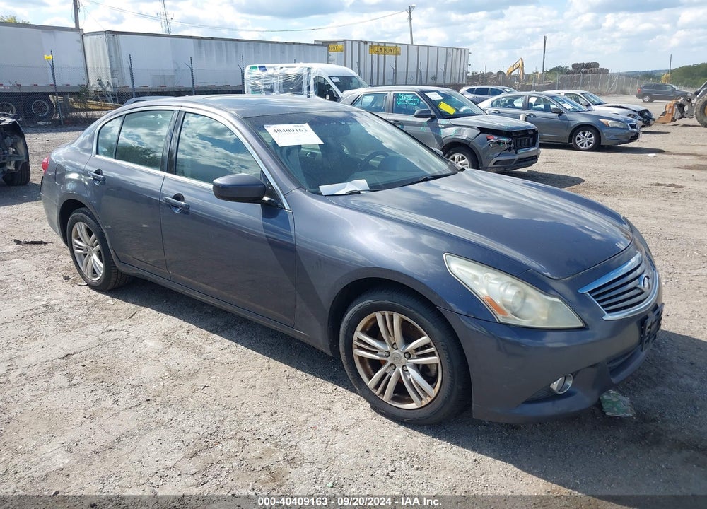 2010 INFINITI G37X VIN: JN1CV6AR0AM250611