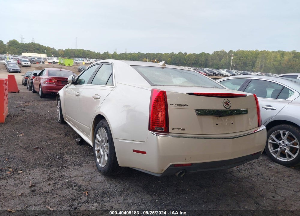 2011 CADILLAC CTS LUXURY VIN: 1G6DE5EY8B0157067