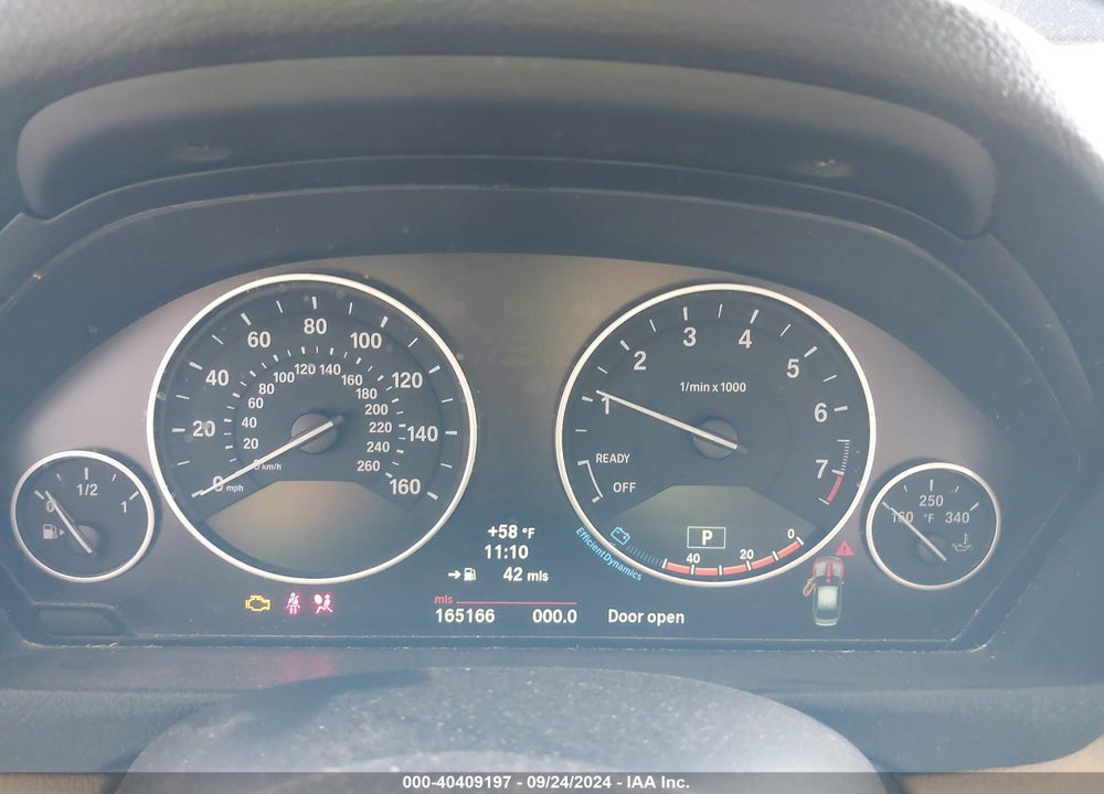2012 BMW 328I VIN: WBA3A5C50CF344327