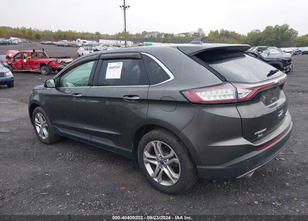 2018 FORD EDGE TITANIUM VIN: 2FMPK4K84JBC01687