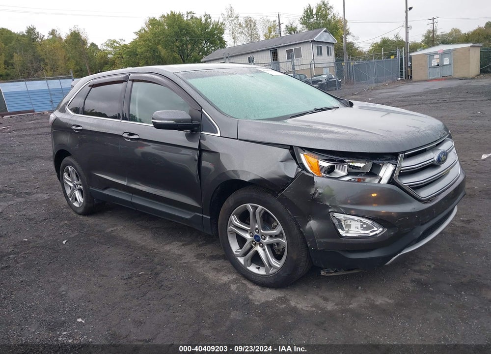 2018 FORD EDGE TITANIUM VIN: 2FMPK4K84JBC01687