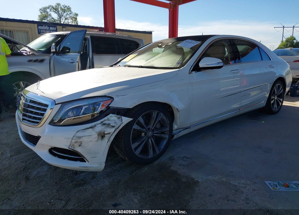 2016 MERCEDES-BENZ S 550 VIN: WDDUG8CB5GA234766