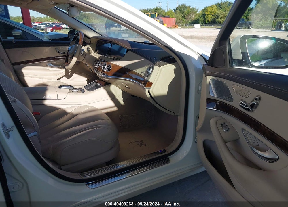 2016 MERCEDES-BENZ S 550 VIN: WDDUG8CB5GA234766