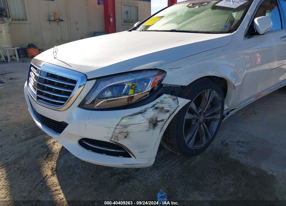 2016 MERCEDES-BENZ S 550 VIN: WDDUG8CB5GA234766