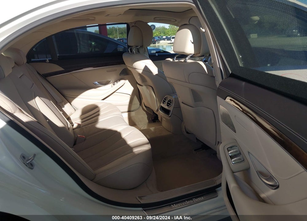 2016 MERCEDES-BENZ S 550 VIN: WDDUG8CB5GA234766
