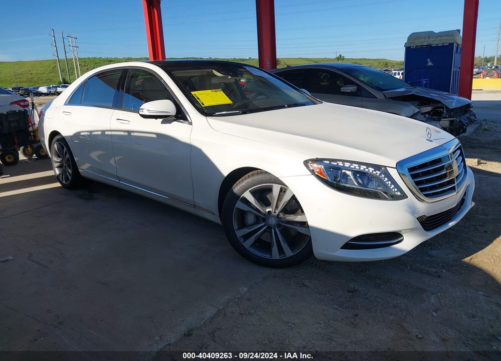 2016 MERCEDES-BENZ S 550 VIN: WDDUG8CB5GA234766