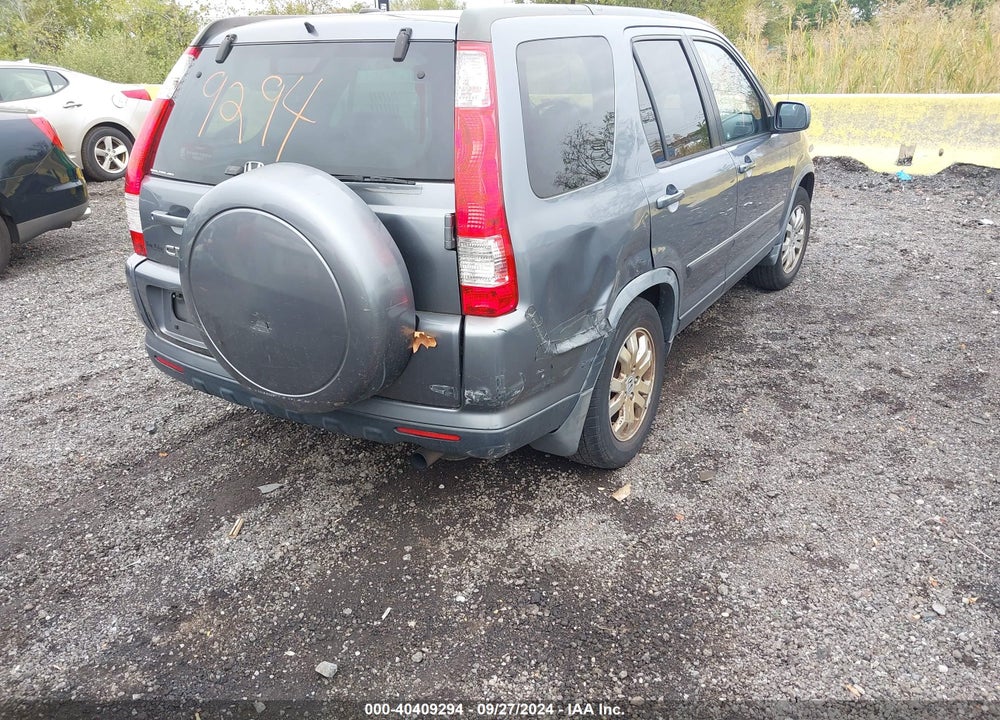 2005 HONDA CR-V SE VIN: JHLRD78915C029426