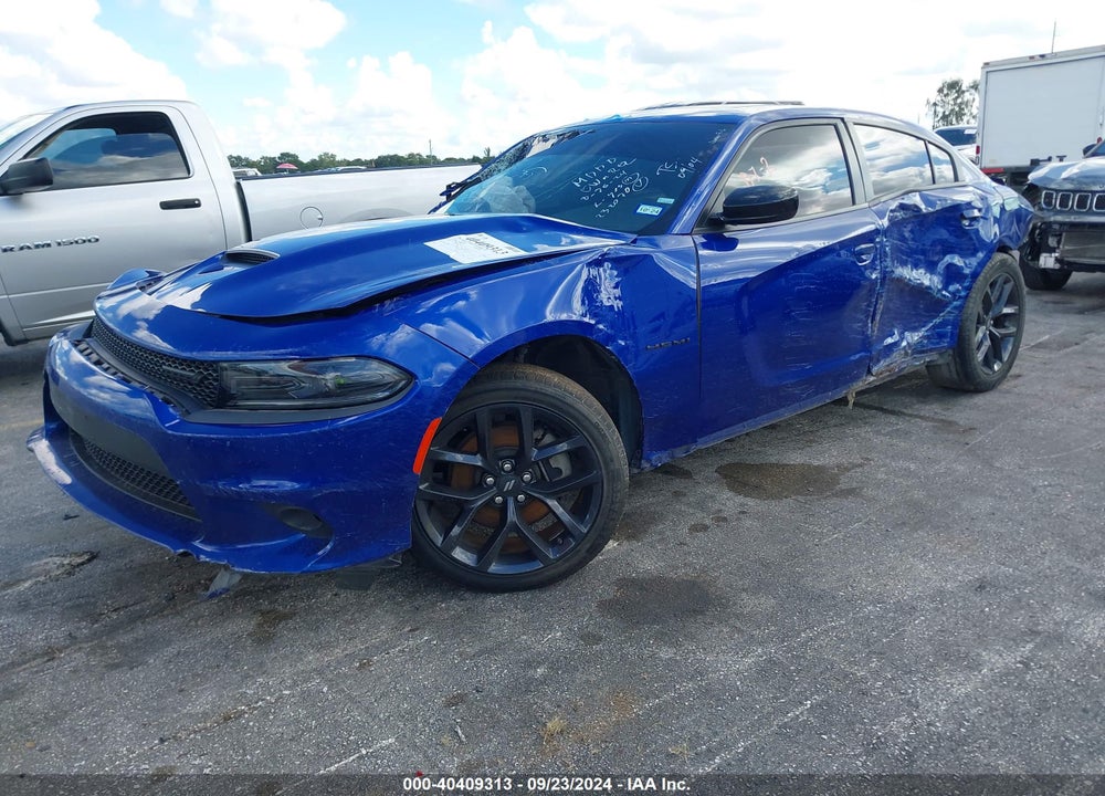 2022 DODGE CHARGER R/T VIN: 2C3CDXCT7NH232070