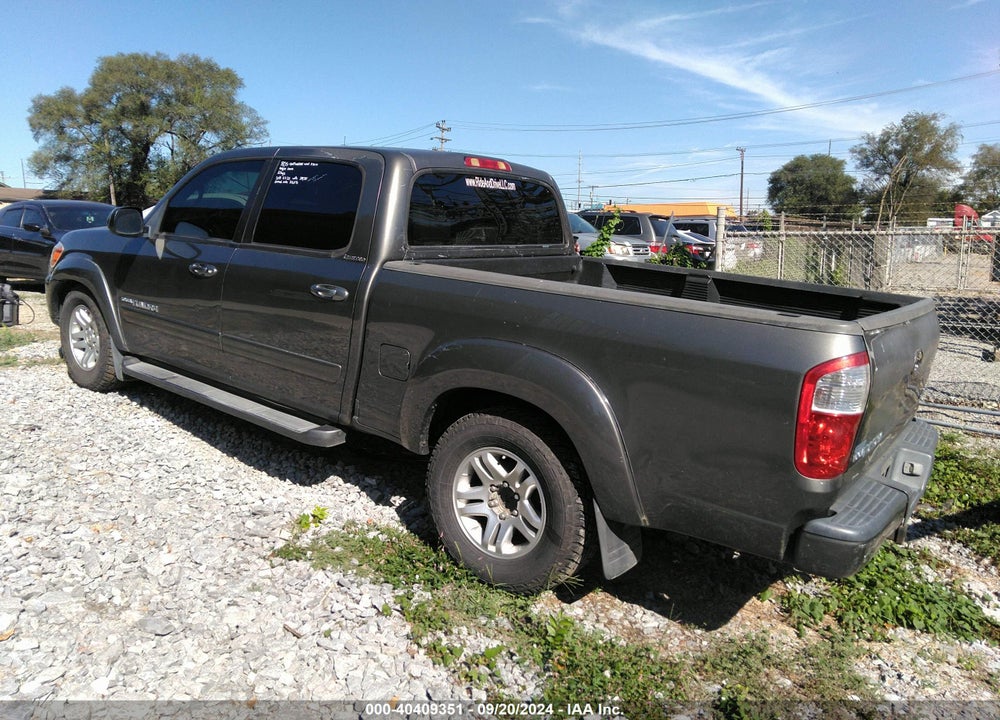 2005 TOYOTA TUNDRA DOUBLE CAB LIMITED VIN: 5TBET38125S465386