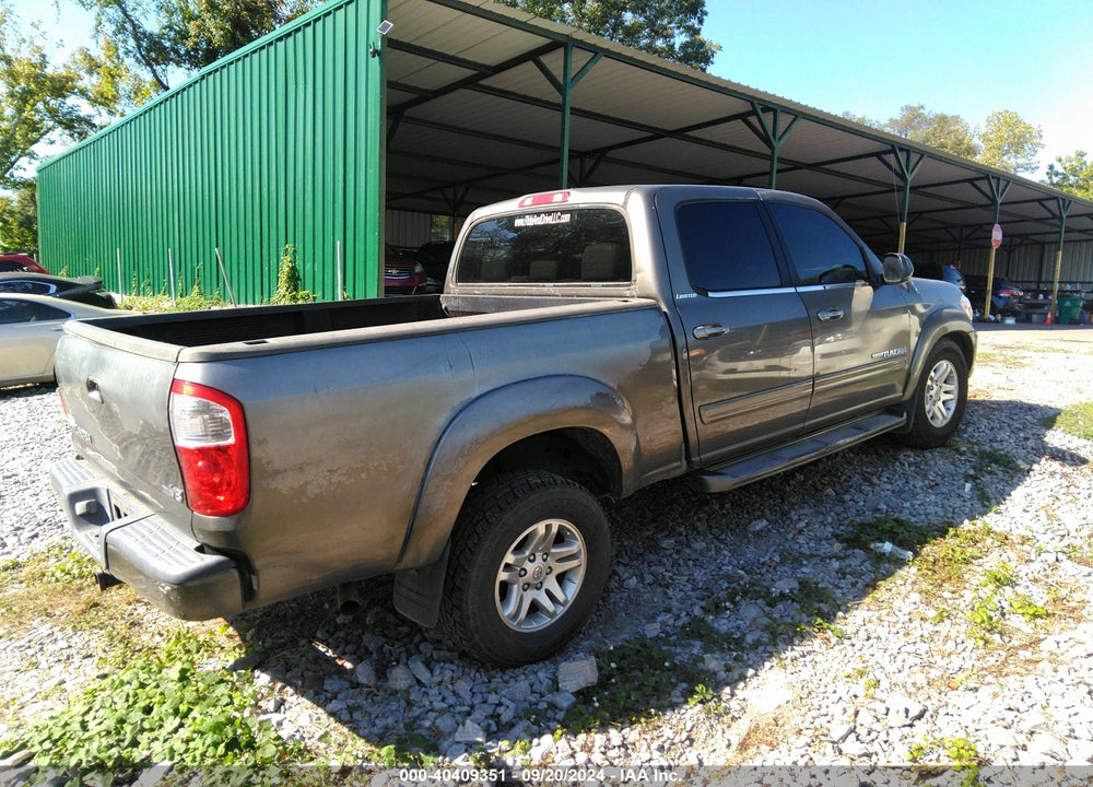 2005 TOYOTA TUNDRA DOUBLE CAB LIMITED VIN: 5TBET38125S465386