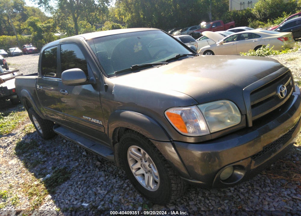 2005 TOYOTA TUNDRA DOUBLE CAB LIMITED VIN: 5TBET38125S465386