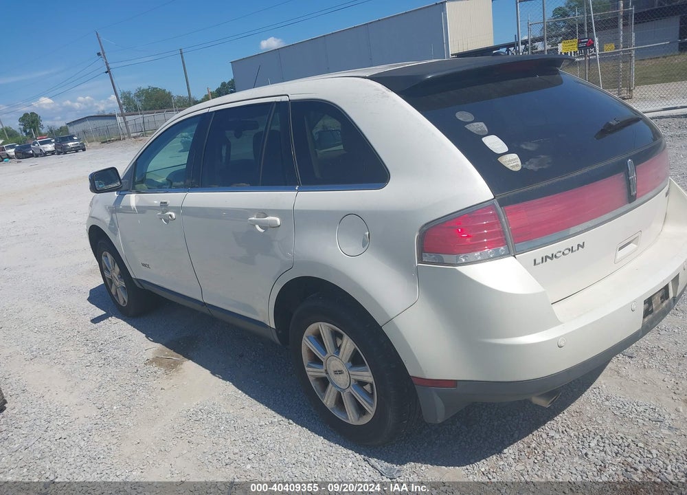 2007 LINCOLN MKX VIN: 2LMDU68C17BJ31616