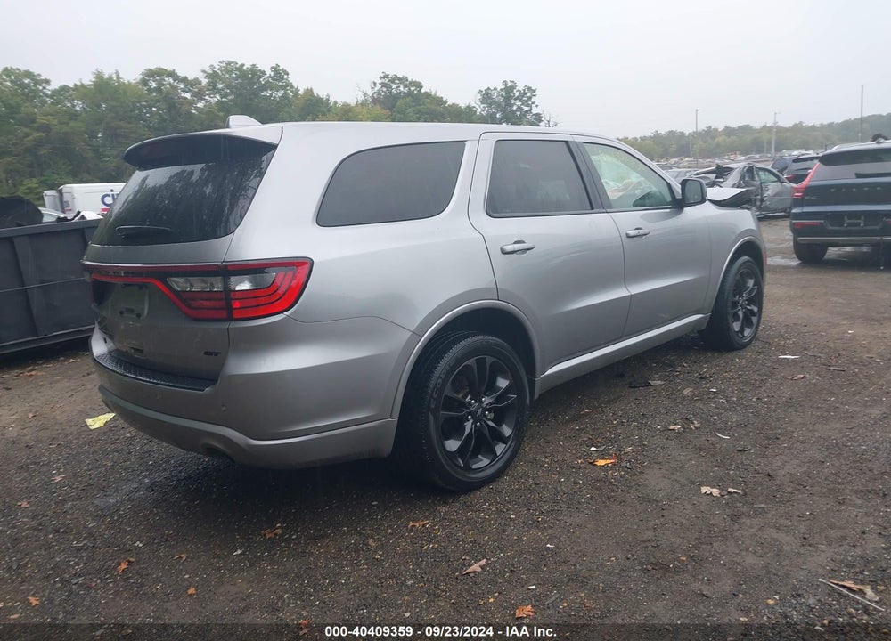 2021 DODGE DURANGO GT PLUS AWD VIN: 1C4RDJDG4MC837718