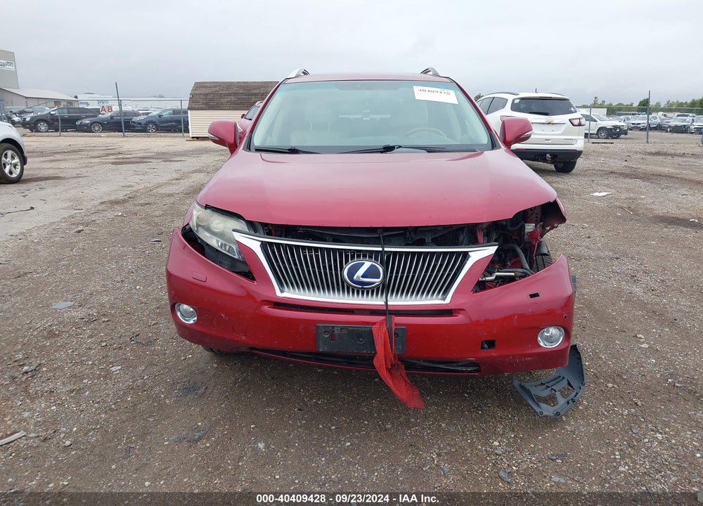 2010 LEXUS RX 450H VIN: JTJBC1BA8A2404727
