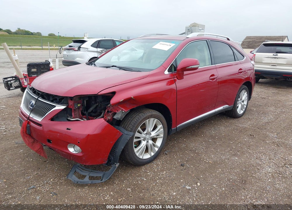 2010 LEXUS RX 450H VIN: JTJBC1BA8A2404727
