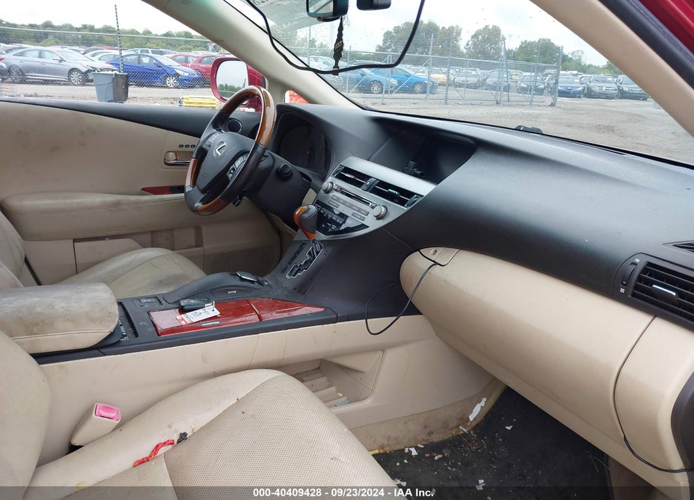 2010 LEXUS RX 450H VIN: JTJBC1BA8A2404727