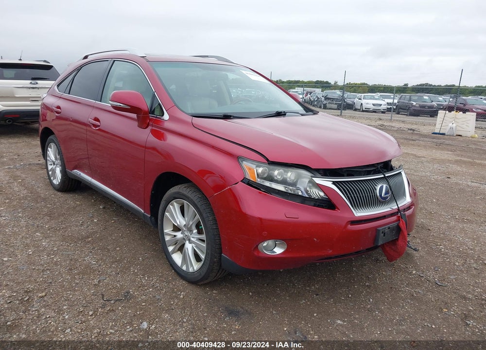 2010 LEXUS RX 450H VIN: JTJBC1BA8A2404727