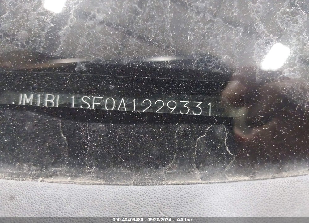 2010 MAZDA 3 I SPORT VIN: JM1BL1SF0A1229331