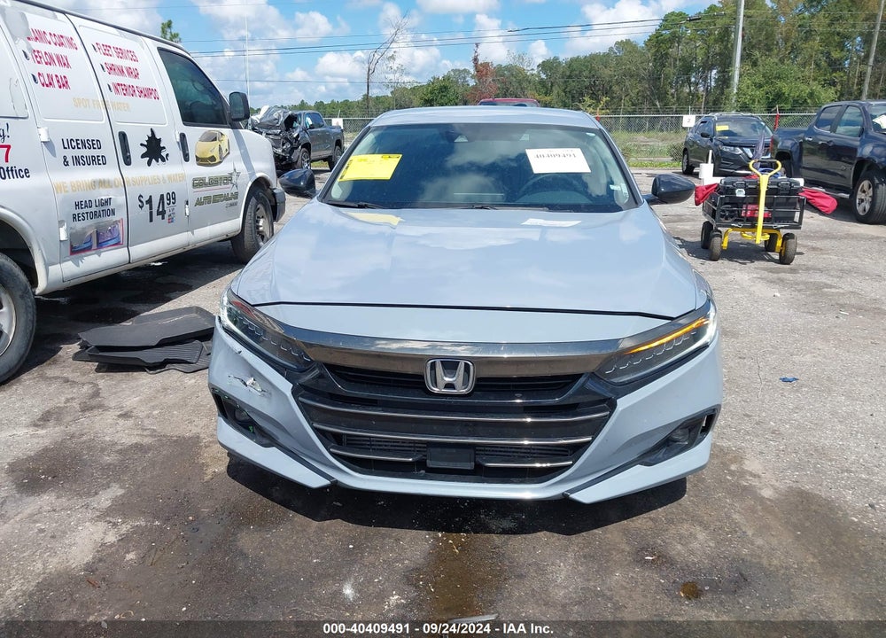 2022 HONDA ACCORD SPORT SPECIAL EDITION VIN: 1HGCV1F4XNA052320