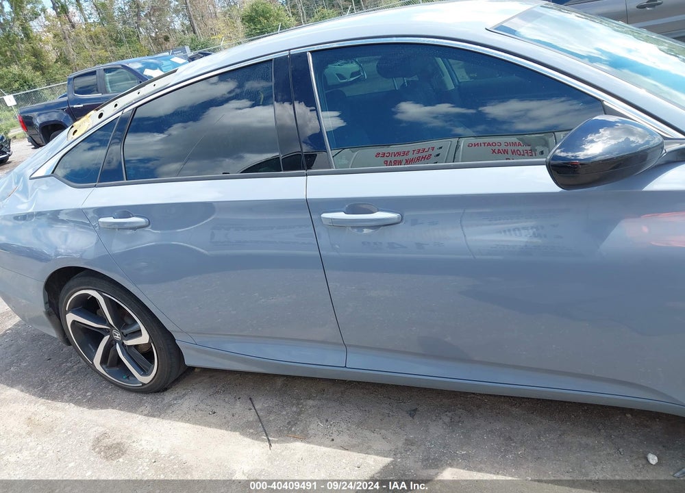 2022 HONDA ACCORD SPORT SPECIAL EDITION VIN: 1HGCV1F4XNA052320