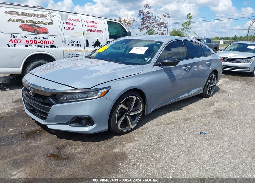 2022 HONDA ACCORD SPORT SPECIAL EDITION VIN: 1HGCV1F4XNA052320