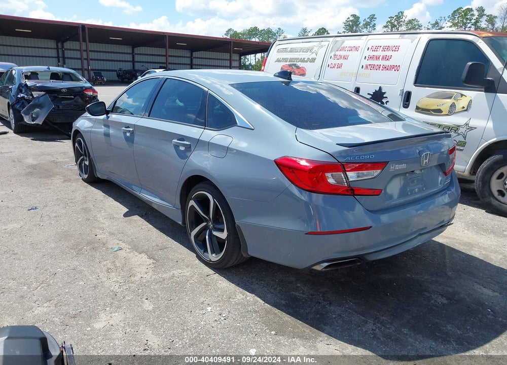 2022 HONDA ACCORD SPORT SPECIAL EDITION VIN: 1HGCV1F4XNA052320