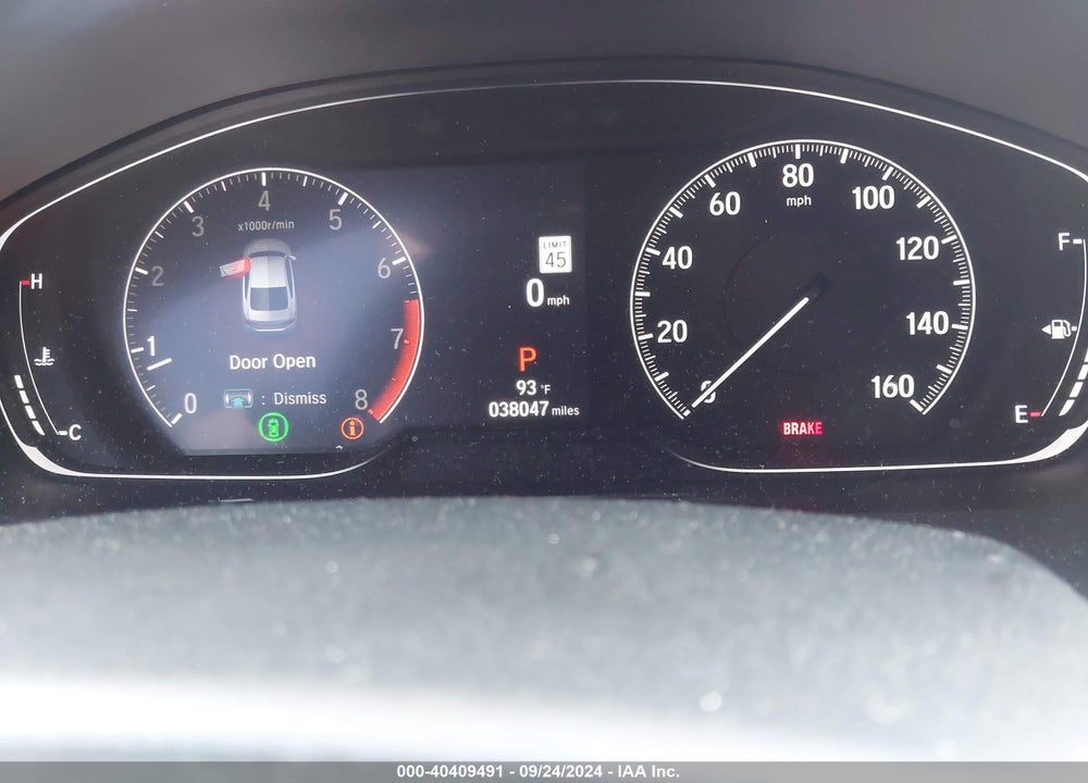 2022 HONDA ACCORD SPORT SPECIAL EDITION VIN: 1HGCV1F4XNA052320