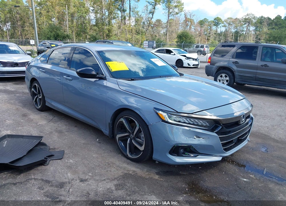 2022 HONDA ACCORD SPORT SPECIAL EDITION VIN: 1HGCV1F4XNA052320