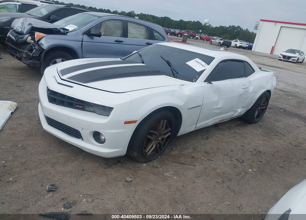 2012 CHEVROLET CAMARO 2SS VIN: 2G1FK1EJ8C9155555