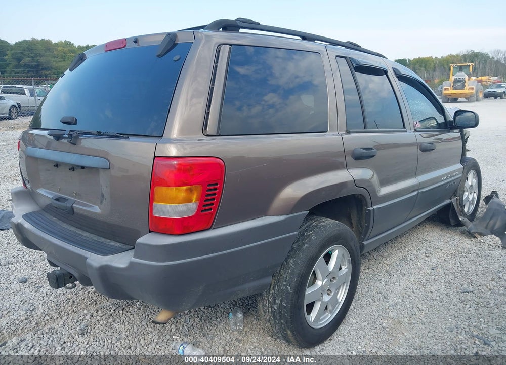 2001 JEEP GRAND CHEROKEE LAREDO VIN: 1J4GX48S41C558032