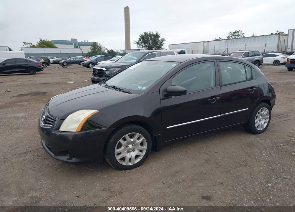 2012 NISSAN SENTRA 2.0 S VIN: 3N1AB6AP5CL642172