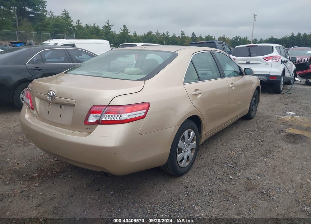 2010 TOYOTA CAMRY LE VIN: 4T1BF3EK3AU099180