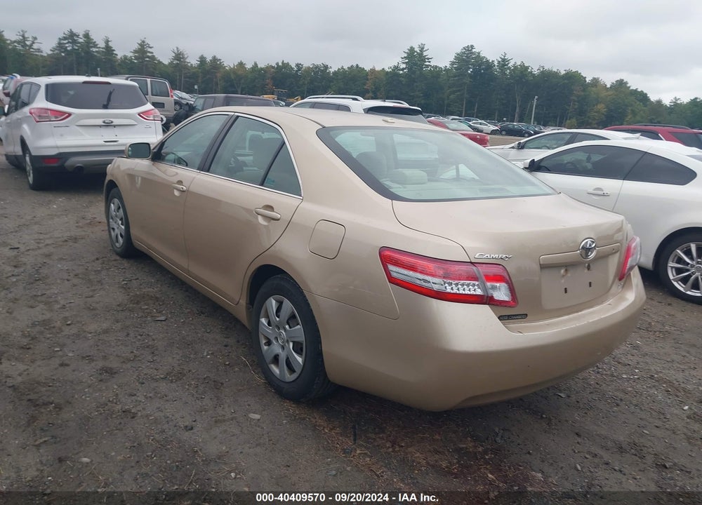 2010 TOYOTA CAMRY LE VIN: 4T1BF3EK3AU099180