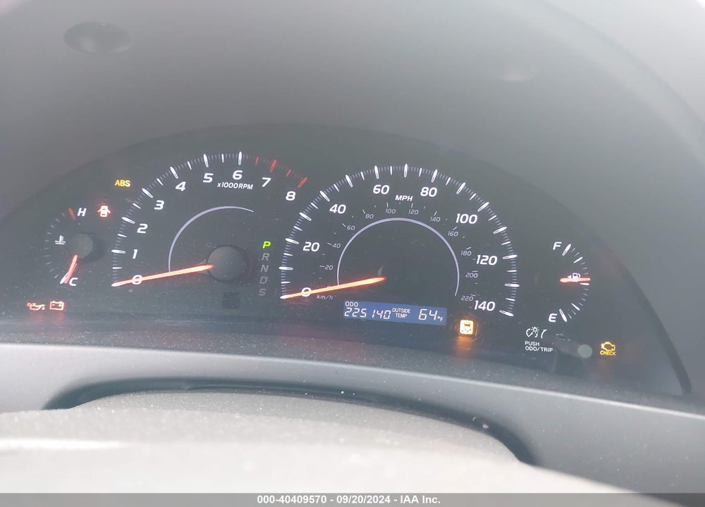 2010 TOYOTA CAMRY LE VIN: 4T1BF3EK3AU099180