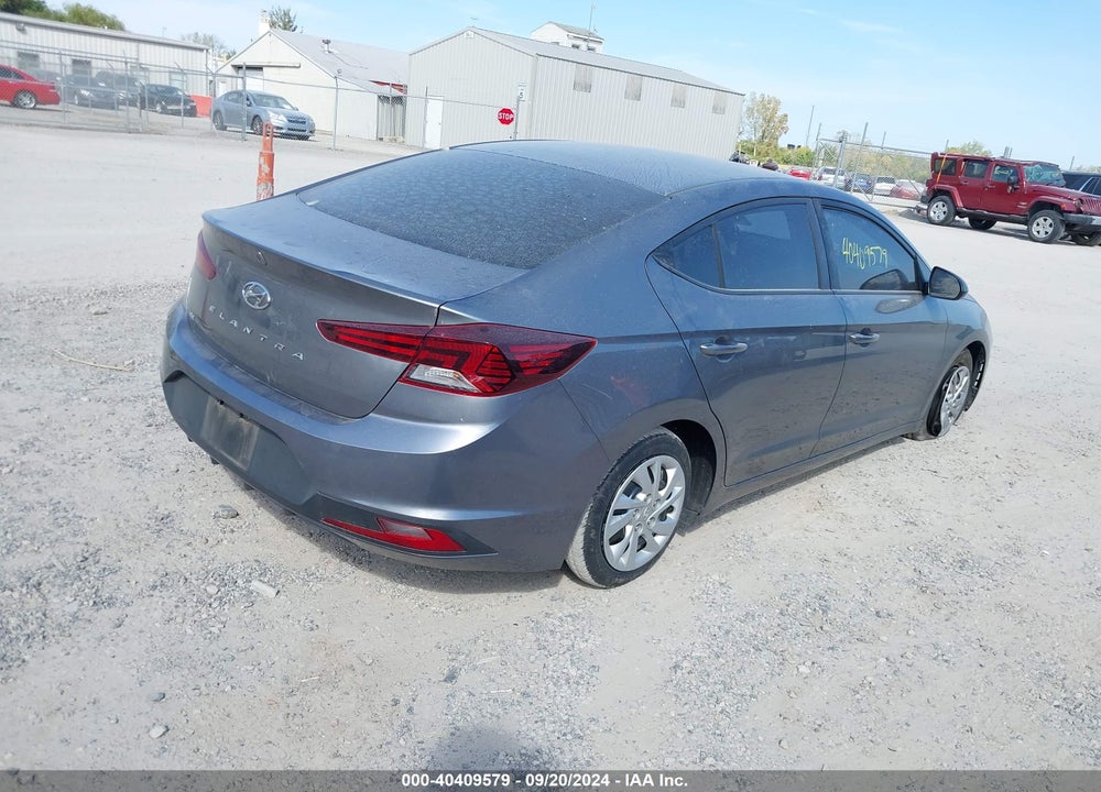 2019 HYUNDAI ELANTRA SE VIN: 5NPD74LF5KH413039