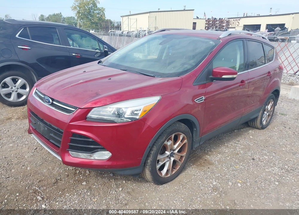 2014 FORD ESCAPE TITANIUM VIN: 1FMCU0JX1EUC36357