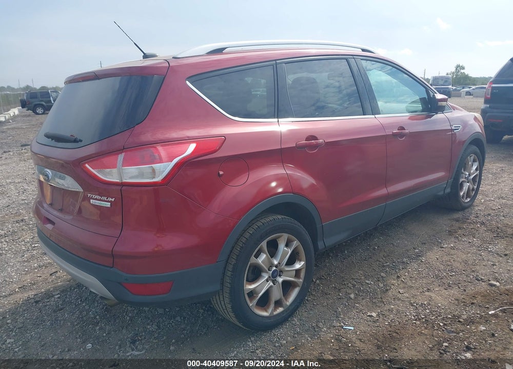 2014 FORD ESCAPE TITANIUM VIN: 1FMCU0JX1EUC36357
