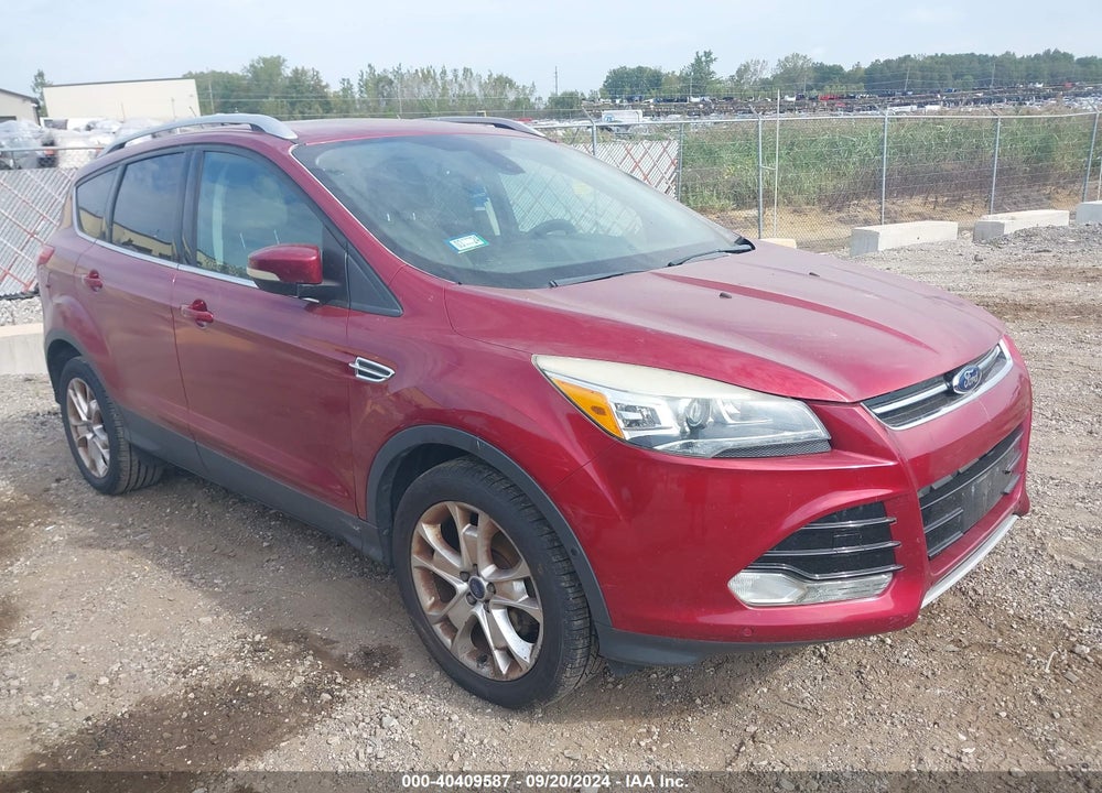 2014 FORD ESCAPE TITANIUM VIN: 1FMCU0JX1EUC36357