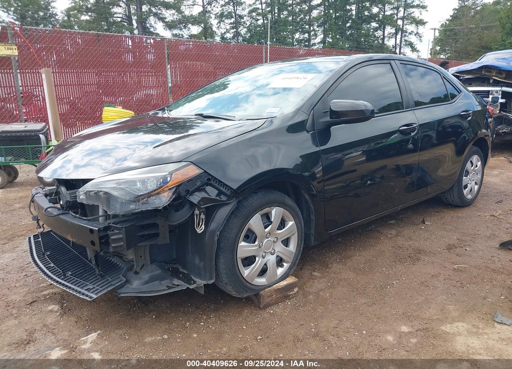 2019 TOYOTA COROLLA LE VIN: 5YFBURHE1KP946912